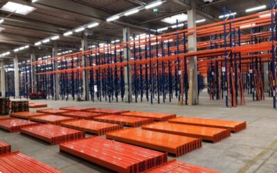 SLP – Used pallet rack + trusses